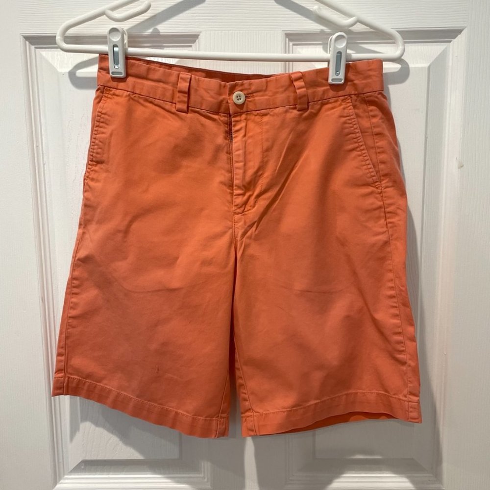 Vineyard Vines Boy's shorts, size 14, very good condition, Orange